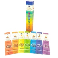 Crystal wonderland Green Tree "Seven Chakras" Set 7 x