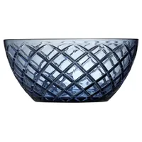 Lyngby Glas Sorrento Salatschüssel 24 cm Blau