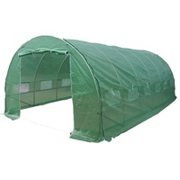 Garmio GARMIO® Foliengewächshaus CARINI, Tomatenzelt, winterfest, 6x3x2m, Frühbeet, Pflanzenhaus,