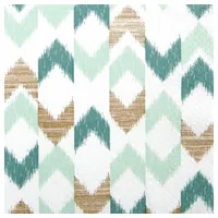 Home fashion Lunchservietten Bamboo Ikat green“, 33x33 cm, 3-lagig,