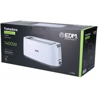 EDM Toaster 1400w - White