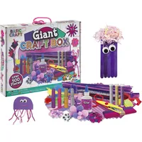 GRAFIX XL Lila Bastelset | Giant Craft Boxfür Kinder