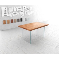 DeLife Edge 140 x 76 x 90 cm Akazie