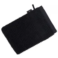 VOSSEN Tomorrow Waschhandschuh 16 x 22 cm schwarz