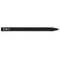 DESIGN LETTERS Druckbleistift (Schwarz)