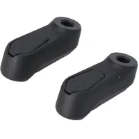 SW-Motech Spiegelverlängerung Rechts/Rechts M10x1,25 Schwarz