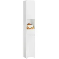 SoBuy Hochschrank 30 x 30 x 170 cm Weiß