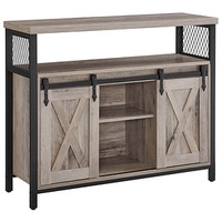 VASAGLE Sideboard, LSC092B02 grau 100,0 x 33,0 x 80,0