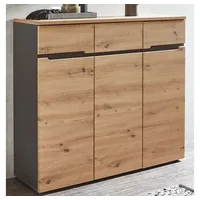 Lomadox Flur Kommode MANRESA-36 in Artisan Eiche Nb. mit