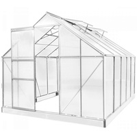 Garmio GARMIO® Gewächshaus ARONA 310x250cm für den Garten, Alu