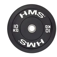Hms fitness Hantelscheibe 10 kg schwarz