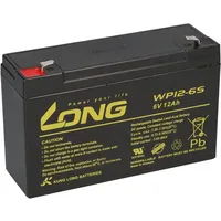 KungLong Akku für Panasonic LC-R0612P1 6V 12Ah AGM Batterie