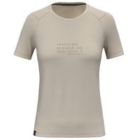 Salewa Eagle Poem Dry T-Shirt, Oatmeal, XL EU