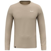 Salewa Puez Dry Langarm-t-shirt - Quicksand - L