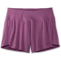 Brooks Damen Chaser 5" Short lila