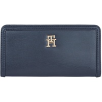 Tommy Hilfiger TH Monotype Large Slim Wallet Space Blue