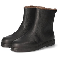 Jomos Stiefeletten Herren Glattleder Schwarz 42
