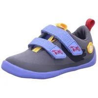 Affenzahn Barfußschuh Lucky Tukan Grau / Hellblau 31