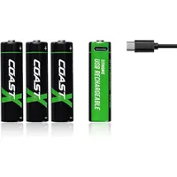 Coast AA 1,5V ZITHION-X® Lithium-Ionen 2400 mAh Lädt in