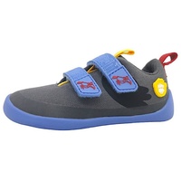 Affenzahn Barfußschuh Lucky Tukan Grau / Hellblau 30