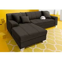 DOMO collection Ecksofa »Turah incl. Zierkissen, moderne Steppung, auch