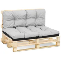Amazinggirl Palettenkissen Outdoor Kissen Sitzkissen 80 x 120 cm