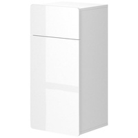 Vicco Midischrank Izan Weiß Hochglanz 37 x 77 cm