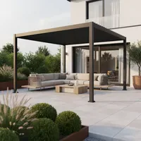 Gardenson MI Pergola 3 x 3,6 m Anthrazit