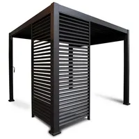 Gardenson Pergola-Seitenteil Mirador ca. 123x238 cm Alu Anthrazit
