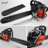 BITUXX Benzin Kettensäge Motorsäge 58ccm Motorkettensäge 3,6 ps 50,8cm
