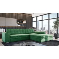 Fun Möbel Ecksofa Sofa SARRA mit Schlaffunktion Stoff Fresh