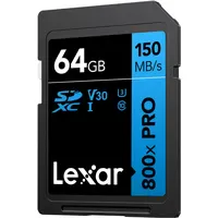 Lexar High-Performance 800xPRO 64GB V30 Serie Blue (800x)
