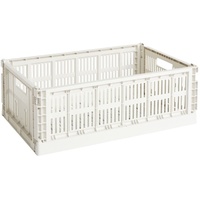 Hay Klappkiste Colour Crate off-white 53 x 34,5 cm,