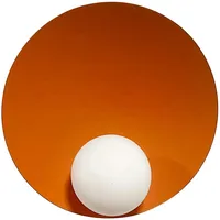 Bamyum Wandleuchte, Metall, 33 Cm Wandlampe, Orange Lampe