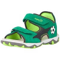 Superfit Mike 3.0 Sandale, Grün/Gelb 7010, 27 EU Weit