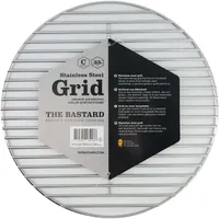 The Bastard Grillrost Ø 34 cm Edelstahl weiß