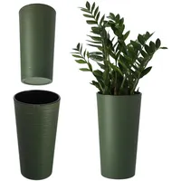 Kadax Blumentopf mit Einlage, Pflanzkübel, aus Kunststoff, 30 cm,