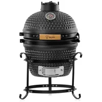 BBQ-Toro Kamado Grill Holzkohlegrill Ø 32 cm "HAIIRO", matt