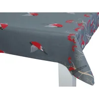 Beties Heimtextil Tischdecke, Grau, Textil, Tiere, Rechteckig, 130x200 cm,