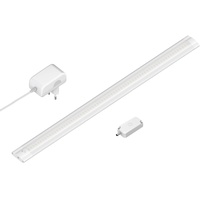Ledscom.de LED Unterbau-Leuchte SIRIS weiß matt mit Netzteil und