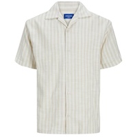 JACK & JONES Cabana Kurzarmhemd Fields Of Rye S