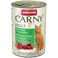 Animonda Carny Adult Rind, Pute und Kaninchen 12 x