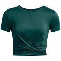 Under Armour Motion Crossover Crop-Shirt Damen 449 hydro teal/white