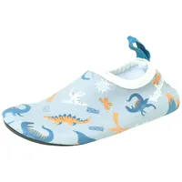 Playshoes Barfuß-Schuhe Unisex Kinder Wassersportschuh, Dino Allover, 26/27