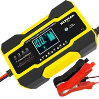 NEXPEAK 10A Autobatterie Ladegerät, 12V/24V Smart vollautomatische KFZ Batterieladegerät