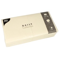 Papstar Servietten Daily Collection champagner 2-lagig 32,0 x 32,0