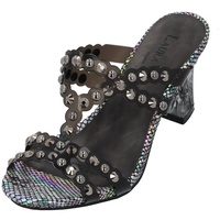 LAURA VITA Damen Pantolette schwarz