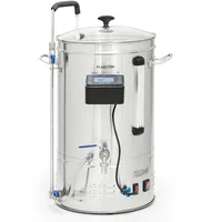 Klarstein Brauheld Smart 35 Maischekessel 2500W 35L 100°C Umwälzpumpe