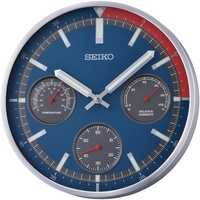 Seiko Clocks Aluminium QXA822S, Blau