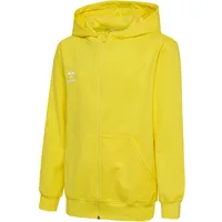 Hummel hummel, hmlGO 2.0 ZIP HOODIE KIDS, BLAZING YELLOW,